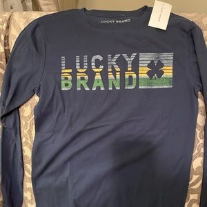 Lucky Brand- long sleeve t-shirt-  new tags.